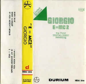 E=Mc2 - Giorgio Moroder - Music - REPERTOIRE - 4009910249314 - April 21, 2023