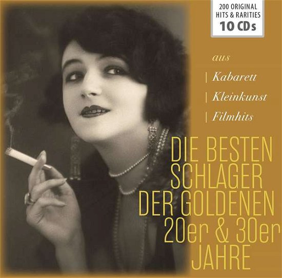 Die besten Schlager der 20er und 30er Jahre - Marlene  Rühmann  Harvey u.A. Dietrich - Musik - Documents - 4053796004314 - 22. juni 2018