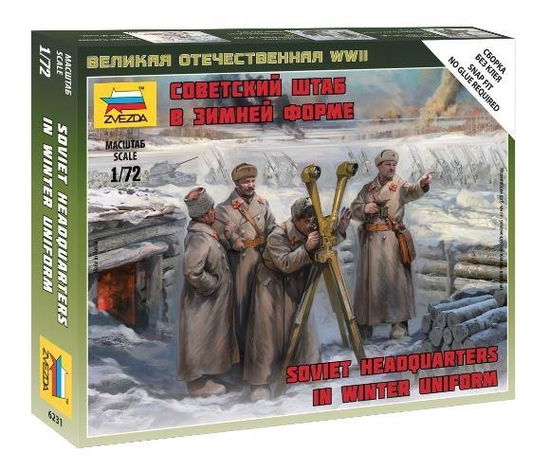 1:72 Soviet Hq Winter - Zvezda - Merchandise -  - 4600327062314 - 