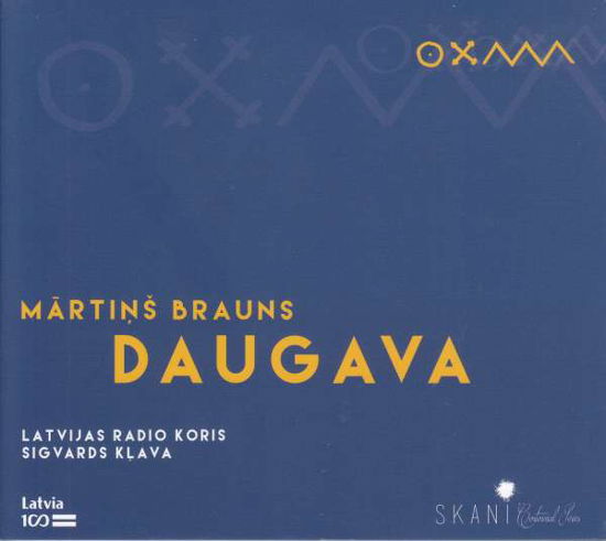 Cover for Latvian Radio Choir · Daugava (CD) (2019)