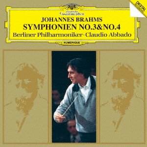 Cover for Brahms / Abbado,claudio · Brahms: Symphonies 3 &amp; 4 (CD) (2017)
