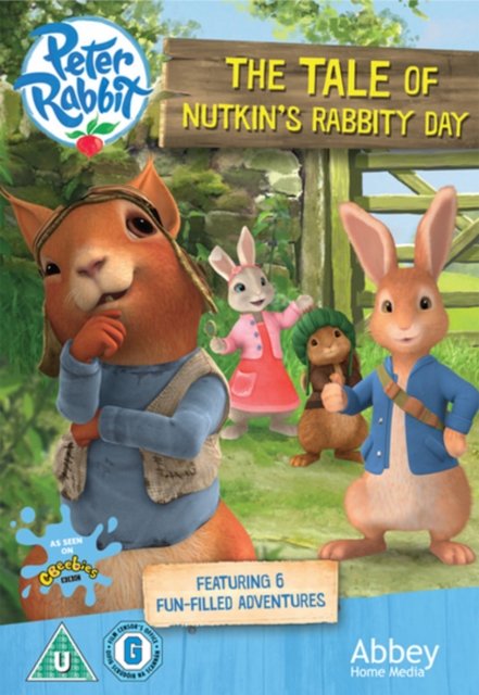 Cover for Peter Rabbit - the Tale of Nut · Peter Rabbit - The Tale Of Nutkins Rabbity Day (DVD) (2019)