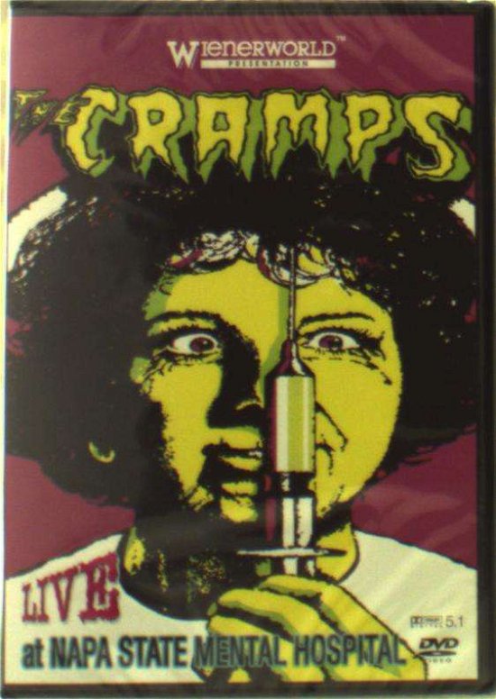 Cover for Cramps  Live At Napa State Men · The Cramps: Live at Napa State Mental Hospital (DVD) (2004)