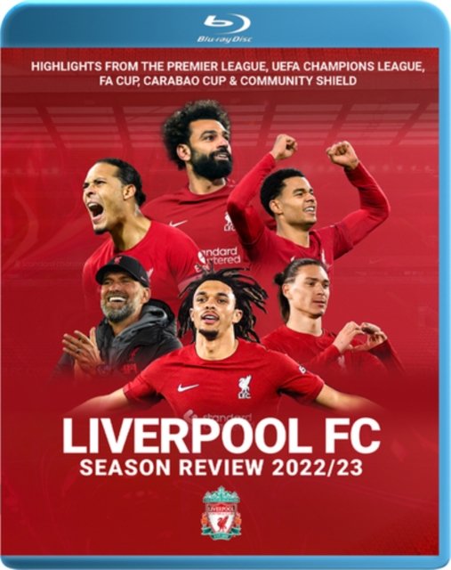 Cover for Liverpool Football Club Season Review 2022-23 · Liverpool Football Club Season Review 2022 to 2023 (Blu-ray) (2023)