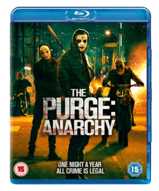 Cover for The Purge: Anarchy · The Purge - Anarchy (Blu-Ray) (2014)