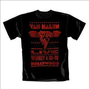 Cover for Van Halen · Whiskey Black (T-shirt) [size XL] (2011)