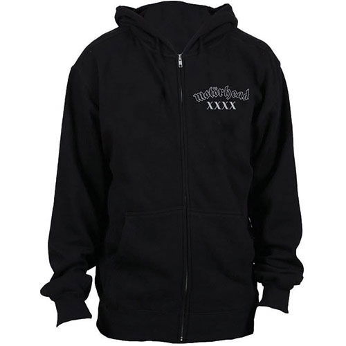 Motorhead Unisex Zipped Hoodie: Bad Magic (Back Print) - Motörhead - Merchandise - Global - Apparel - 5055979916314 - 