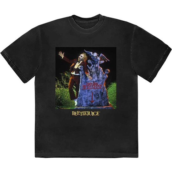 Cover for Beetlejuice · Beetlejuice Unisex T-Shirt: Grave (T-shirt) [size S]