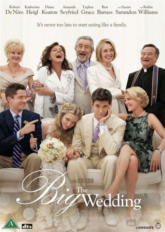 Cover for The Big Wedding (DVD) (2013)