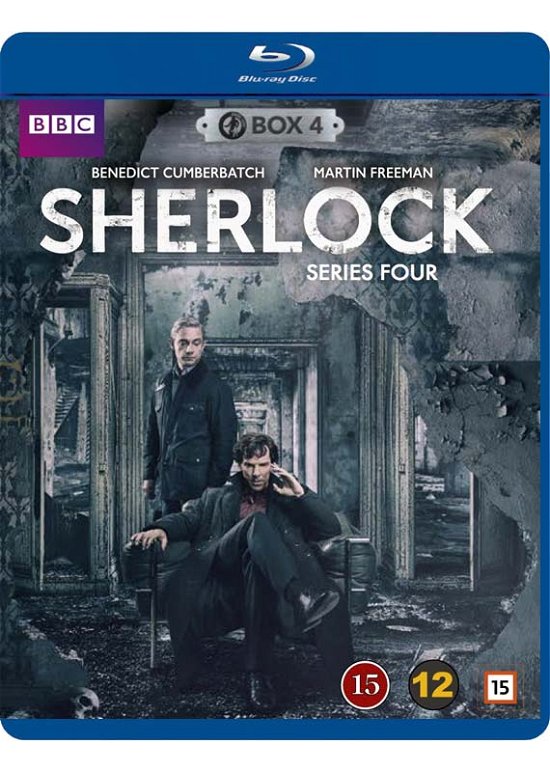 Cover for Sherlock · Sherlock - Season 4 (Blu-ray) (2018)