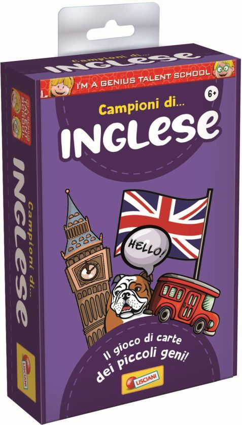 Cover for Lisciani: Piccolo Genio · Campioni Di Inglese (MERCH)