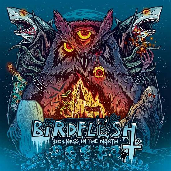 Cover for Birdflesh · Sickness In The North (LP) (2024)