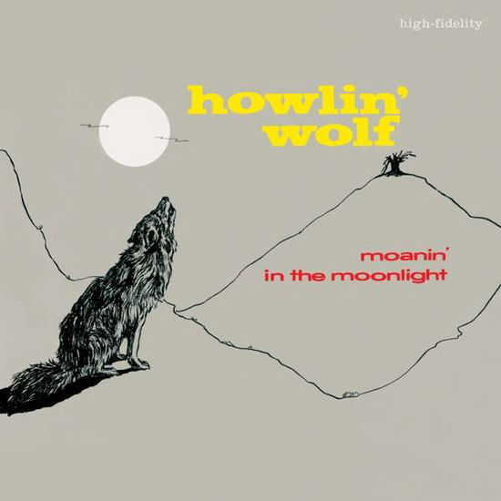 Cover for Howlin Wolf · Moanin In The Moonlight (Limited Solid Red Vinyl) (LP) [Standard edition] (2018)