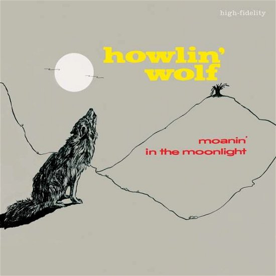 Cover for Howlin Wolf · Moanin In The Moonlight (Limited Solid Red Vinyl) (LP) [Standard edition] (2018)