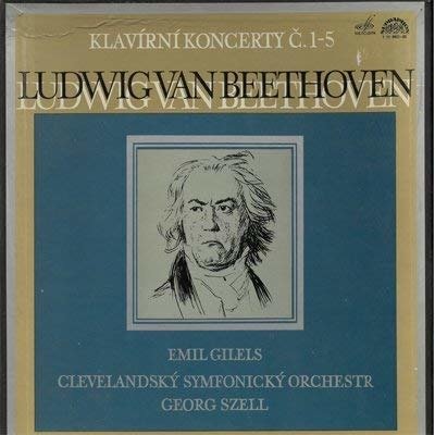 Cover for Ludwig Van Beethoven  · Piano Concerto (LP)