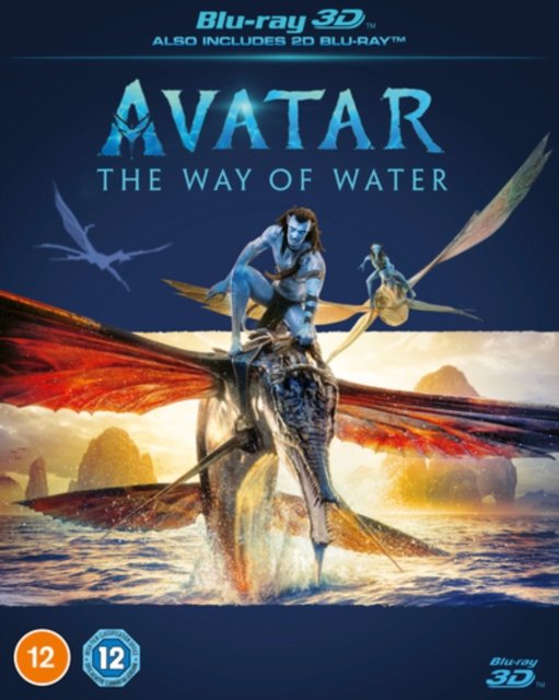 Cover for Avatar the Way of Water 3D BD · Avatar - The Way Of Water 3D + 2D (Blu-ray) (2023)