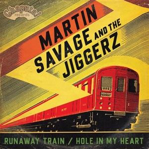 Cover for Martin Savage &amp; The Jiggerz · Runaway Train (7 Vinyl Single) (LP)