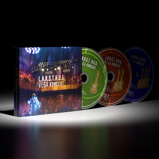 Cover for Lars H.U.G. · L.A.R.S.T. H.U.G. VEGA Koncert (CD) [Deluxe edition] (2025)