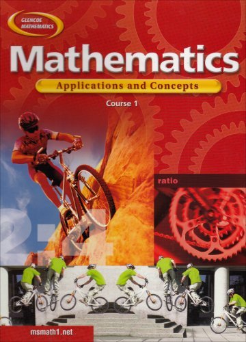 Cover for Mcgraw-hill · Mathematics: Applications and Concepts, Course 1, Student Edition (Hardcover Book) (2003)
