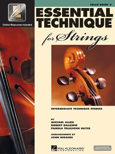 Cover for Michael Allen · Essential Technique for Strings - Cello: (Essential Elements Book 3) (Intermediate Technique Studies) (Pocketbok) [Cello Book 3 edition] (2004)