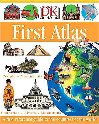 Cover for Chris Oxlade · Dk First Atlas (Dk First Reference Series) (Hardcover Book) (2004)