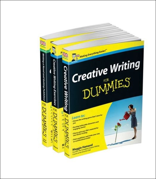 Cover for Maggie Hamand · Creative Writing For Dummies Collection- Creative Writing For Dummies / Writing a Novel &amp; Getting Published For Dummies 2e/Creative Writing Exercises FD (Paperback Book) [2 Revised edition] (2015)