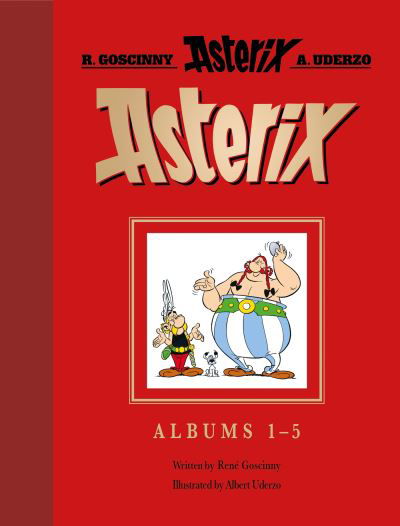 Cover for Rene Goscinny · Asterix: Asterix Gift Edition: Albums 1–5: Asterix the Gaul, Asterix and the Golden Sickle, Asterix and the Goths, Asterix the Gladiator, Asterix and the Banquet - Asterix (Hardcover bog) (2022)