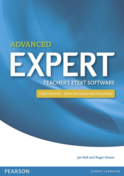 Cover for Alexander · Expert Advanced 3rd Edition e (Bog) [3 Teacher's edition] (2014)