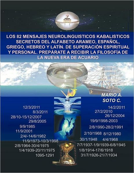 Cover for A Soto C · Los 82 Mensajes Neurolinguisticos Kabalisticos Secretos Del Alfabeto Arameo, Español, Griego, Hebreo Y Latín. De Superación Espiritual Y Personal. ... De La Nueva Era De Acuario (Paperback Book) [Spanish edition] (2012)