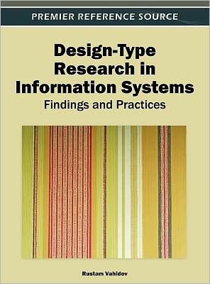 Cover for Rustam Vahidov · Design-Type Research in Information Systems: Findings and Practices (Hardcover bog) (2012)