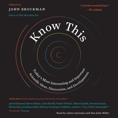 Know This Lib/E - John Brockman - Music - HarperAudio - 9781470855314 - February 7, 2017