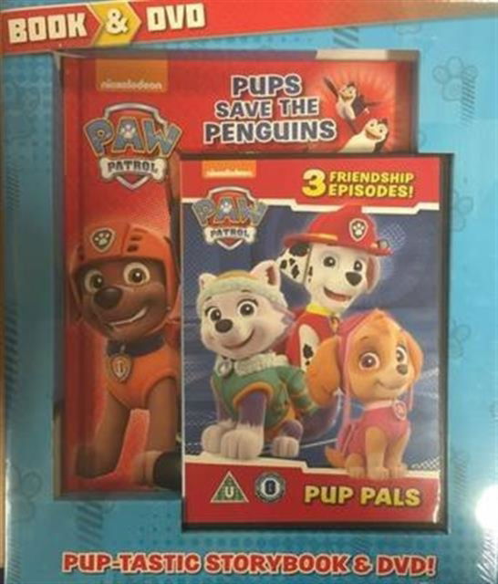 Cover for Parragon Books Ltd · Nickelodeon PAW Patrol Book &amp; DVD: Pup Pals Storybook &amp; DVD (Book) (2016)