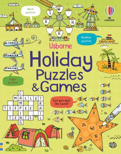 Cover for Phillip Clarke · Holiday Puzzles and Games - Puzzles, Crosswords and Wordsearches (Paperback Book) (2021)