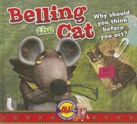 Cover for Aesop · Belling the Cat (Av2 Animated Storytime) (Hardcover Book) (2014)