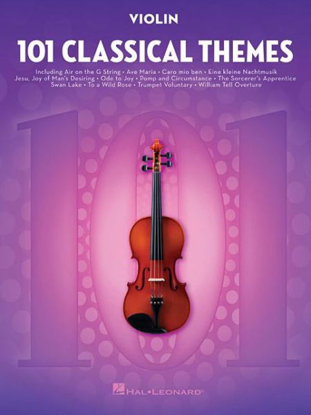 Cover for Hal Leonard Corp. Staff · 101 Classical Themes for Violin (Bog) (2016)