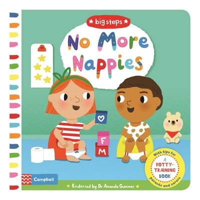 Cover for Campbell Books · No More Nappies: A Potty-Training Book - Campbell Big Steps (Tavlebog) (2018)