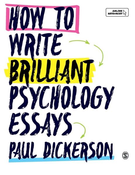 Cover for Paul Dickerson · How to Write Brilliant Psychology Essays (Hardcover Book) (2020)