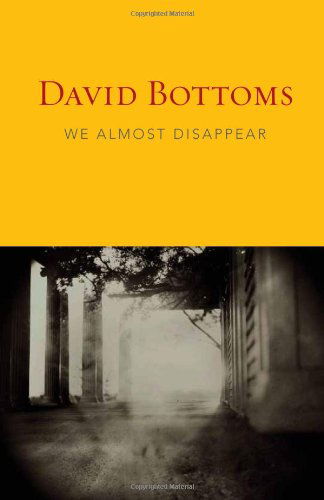 Cover for David Bottoms · We Almost Disappear (Paperback Book) (2011)