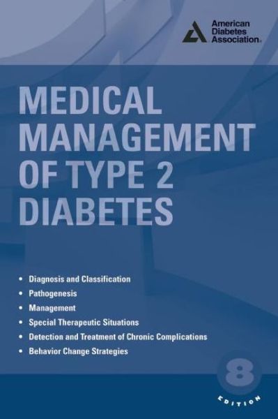 Cover for American Diabetes Association · Medical Management of Type 2 Diabetes (Paperback Book) [Eighth edition] (2020)