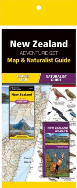 Cover for Waterford Press · New Zealand Adventure Set: Map &amp; Naturalist Guide - Adventure Set (Book) (2015)