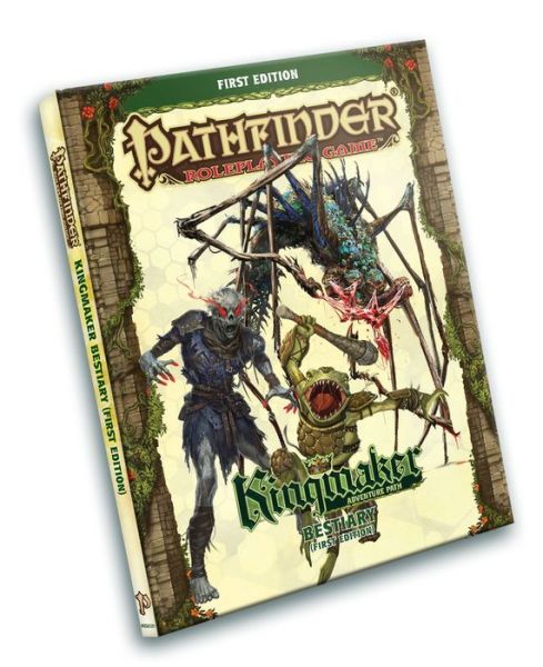 Cover for Russ Brown · Pathfinder Kingmaker Bestiary (First Edition) (P1) (Hardcover Book) [First edition] (2022)