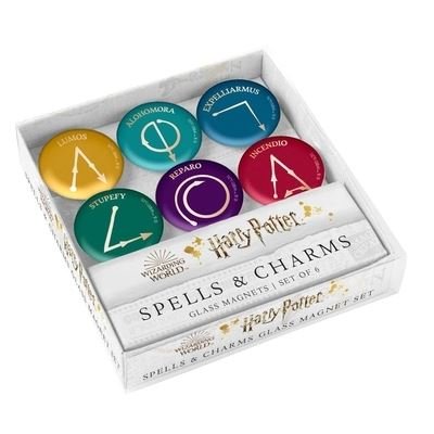 Cover for Insight Editions · Harry Potter: Spells and Charms Glass Magnet Set (Tryksag) (2021)