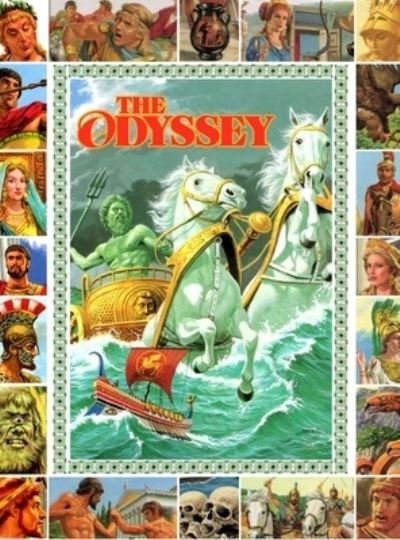 Cover for John Escott · The Odyssey (Hardcover Book) (2021)