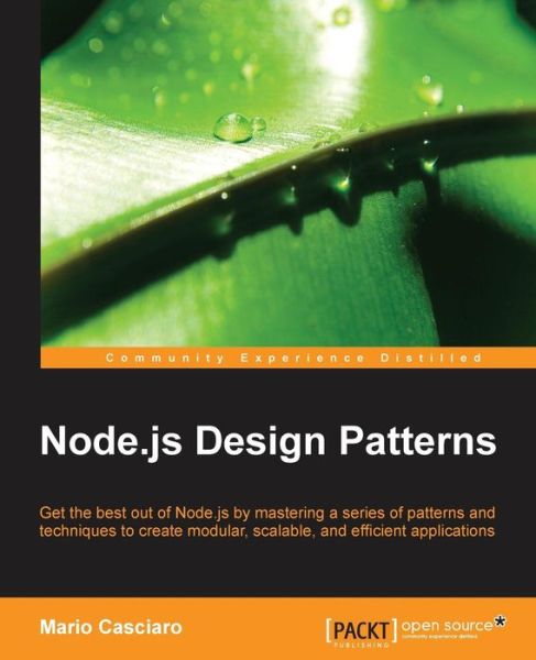 Cover for Mario Casciaro · Node.js Design Patterns (Paperback Book) (2014)