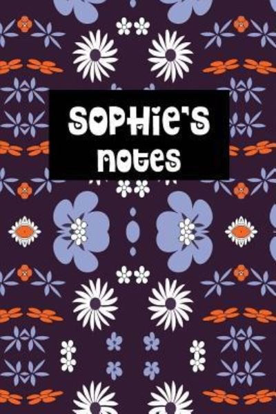 Cover for Wj Journals · Sophie's Notes (Paperback Book) (2019)