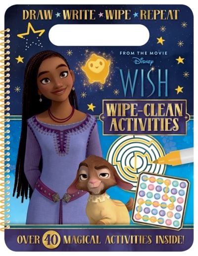 Disney Wish: Wipe Clean Activities - From the Movie - Walt Disney - Bøger - Bonnier Books Ltd - 9781837951314 - 14. marts 2024