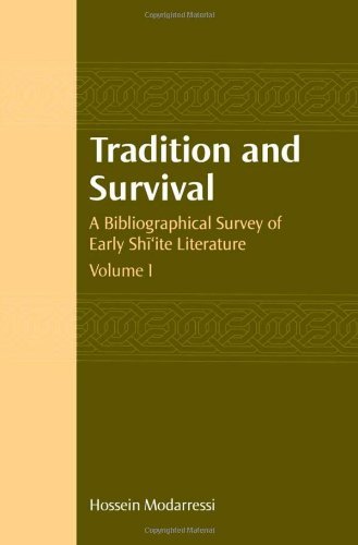 Cover for Modarressi Hossein · Tradition and Survival: A Bibliographical Survey of Early Shi'ite Literature (Hardcover Book) (2003)