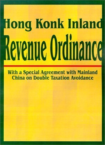 Cover for International Law &amp; Taxation Publishers · Hong Kong Inland Revenue Ordinance (Taschenbuch) (2001)