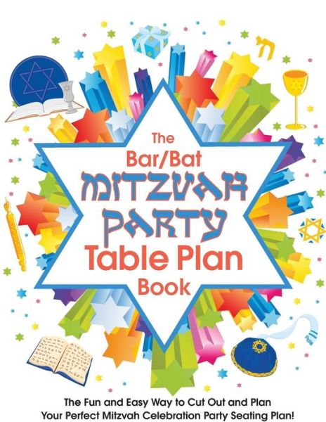 Cover for Alison McNicol · The Bar / Bat Mitzvah Table Plan Book: The Fun and Easy Way to Cut Out and Design Your Perfect Mitzvah Celebration Party Seating Plan! (Taschenbuch) (2014)