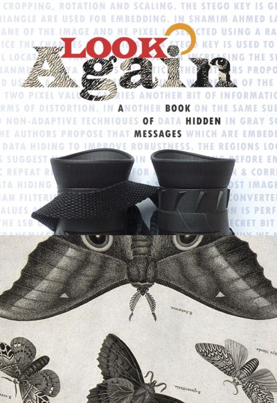 Cover for Look Again: A Book of Hidden Messages (Paperback Book) (2022)